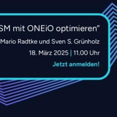 Webinar: ESM & ITSM mit ONEiO optimieren (Webinar | Online)