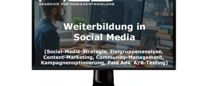 Social Media Management professionell erlernen – 100 % gefördert für Arbeitssuchende (Schulung | Online)