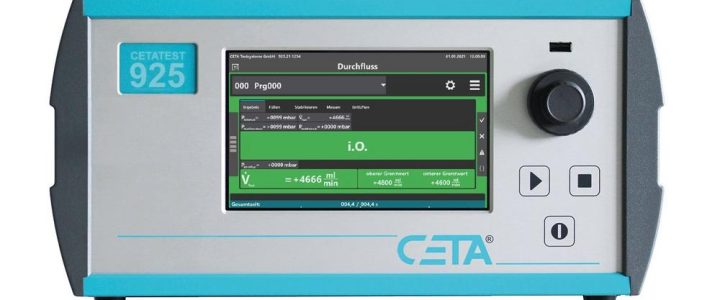 CETA flow tester series – From a few ml/min to several hundred l/min (Seminar | Online)