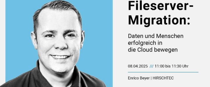 Fileserver-Migration: Daten und Menschen erfolgreich in die Cloud bewegen (Webinar | Online)