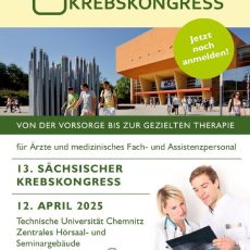 13. Sächsischer Krebskongress (Kongress | Chemnitz)