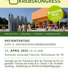 Patiententag zum Sächsischen Krebskongress (Vortrag | Chemnitz)