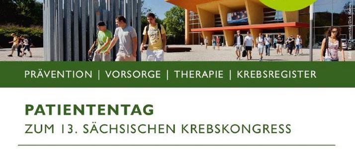 Patiententag zum Sächsischen Krebskongress (Vortrag | Chemnitz)