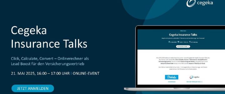 Cegeka Insurance Talks (Vortrag | Online)