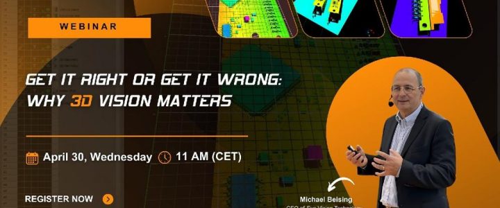 Get it right or get it wrong: Why 3D Vision Matters (Webinar | Online)
