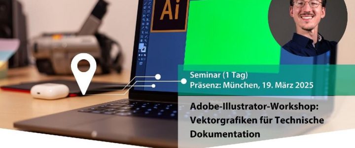 Adobe-Illustrator-Workshop: Vektorgrafiken für Technische Dokumentation (Workshop | Online)