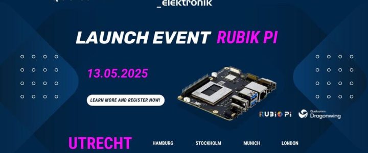 Interactive RUBIK Pi Launch Event in Utrecht (Seminar | Utrecht)