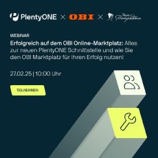 Webinarwärts zum E-Commerce-Erfolg mit OBI (Webinar | Online) Webinarwärts zum E-Commerce-Erfolg mit OBI (Webinar | Online)