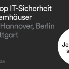 Workshop 360° IT-Sicherheit für Systemhäuser in Berlin (Workshop | Berlin) Workshop 360° IT-Sicherheit für Systemhäuser in Berlin (Workshop | Berlin)