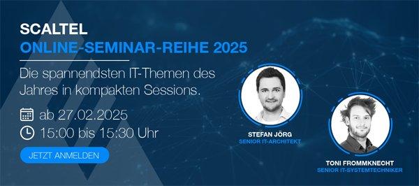 Online-Seminar-Reihe 2025: Resiliente IT (Webinar | Online)