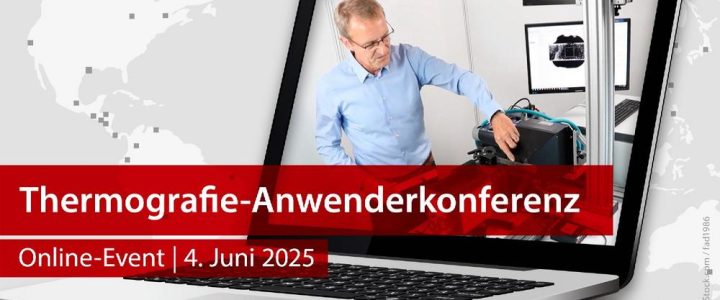 Thermografie-Anwenderkonferenz „Forschung & Entwicklung“ (Webinar | Online)