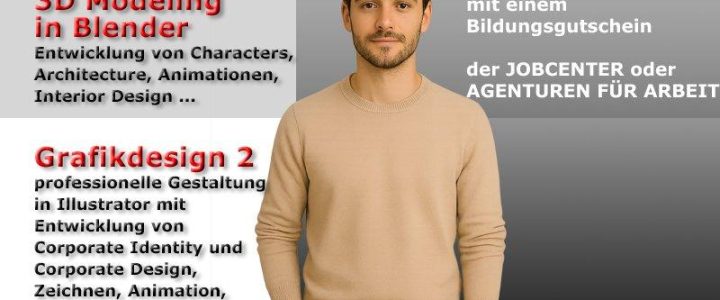 Vom Sketch zum Render: Ihr Weg in die Games-, Design- oder Werbebranche (Schulung | Berlin)