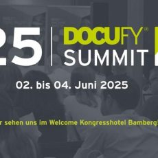 DOCUFY Summit 2025 in Bamberg vom 2. bis 4. Juni 2025 (Konferenz | Bamberg)