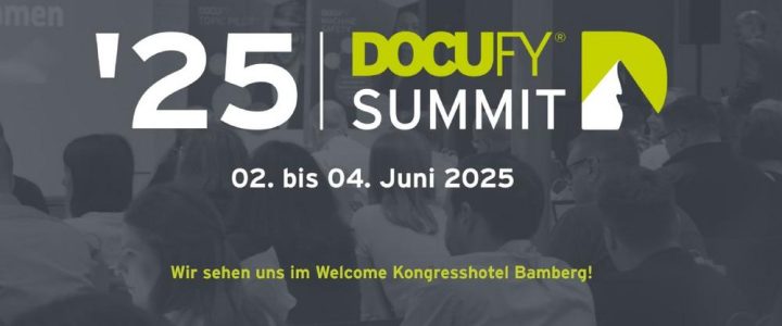 DOCUFY Summit 2025 in Bamberg vom 2. bis 4. Juni 2025 (Konferenz | Bamberg)