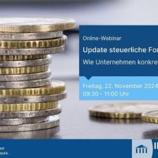 Expertengespräch: Updates steuerliche Forschungszulage – Wie Unternehmen konkret profitieren (Webinar | Online)