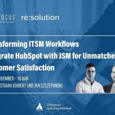 Transforming ITSM Workflows: Integrate HubSpot with JSM for Unmatched Customer Satisfaction (Webinar | Online)
