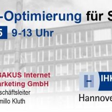 IHK Hannover Seminar am 13.11.2025 – Content-Optimierung für SEO (Seminar | Hannover)
