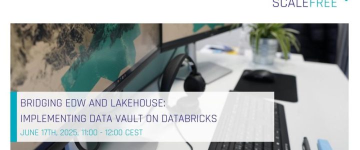 Bridging EDW and Lakehouse: Implementing Data Vault on Databricks (Webinar | Online)