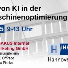 IHK Hannover Seminar „Einsatz von KI in der Suchmaschinenoptimierung“ am 17.09.2025 von 9-13 Uhr (Seminar | Hannover)