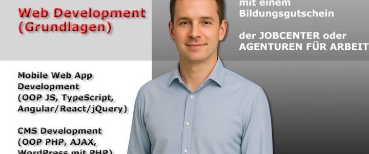 Mit HTML, CSS & Co. zum digitalen Berufsstart (Schulung | Berlin)