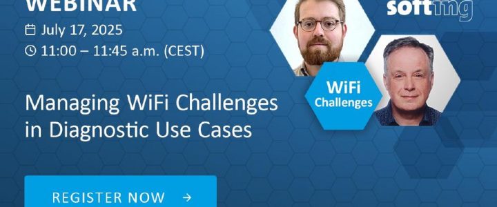 Webinar | Managing WiFi Challenges in Diagnostic Use Cases (Webinar | Online)
