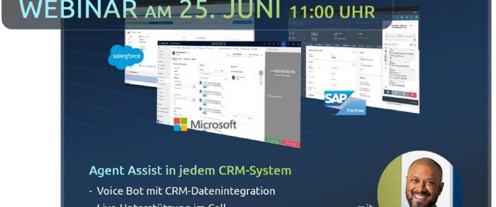 Agent Assist in jedem CRM-System (Webinar | Online)