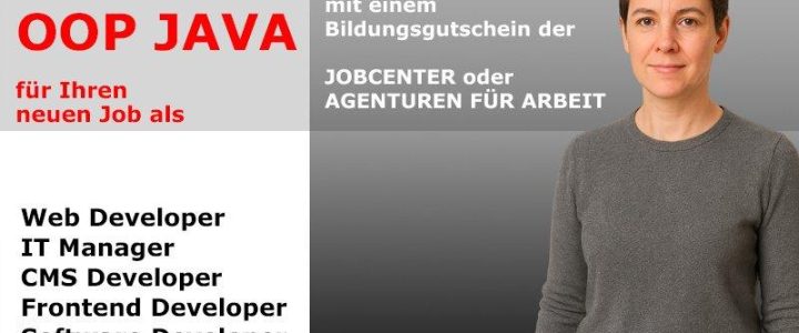 Jetzt OOP Java lernen – objektorientiert, praxisnah, zukunftsfest (Schulung | Berlin)