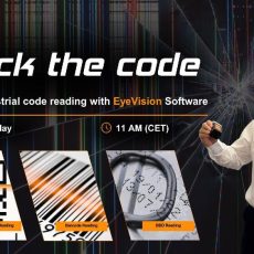 Den Code knacken- intelligent industriellen Code lesen mit der Eye Vision Software (Webinar | Online) Den Code knacken- intelligent industriellen Code lesen mit der Eye Vision Software (Webinar | Online)