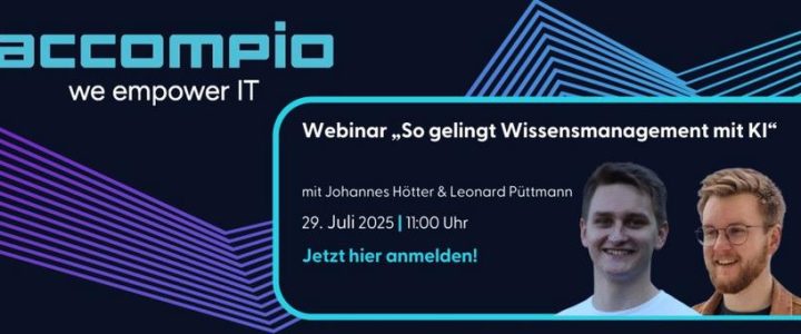 Webinar: So gelingt Wissensmanagement mit KI (Webinar | Online)