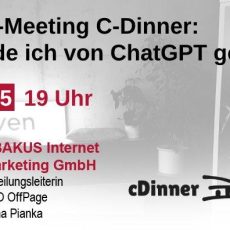 „Wie werde ich von ChatGPT gefunden?“ Impulsvortrag beim C-Dinner im Hafven am 16.07.2025 (Vortrag | Hannover)