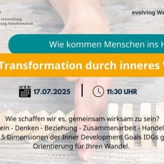 evolving Webinar Transformation durch inneres Wachstum – Wie kommen Menschen ins Handeln? (Webinar | Online)