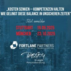 Panel-Veranstaltung: Kompetenzmanagement in Unternehmen | Kosten senken – Kompetenzen halten (Vortrag | Stuttgart)