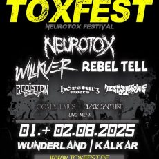TOXFEST 2025 – THE MOST TOXIC FESTIVAL AM RHEIN (Unterhaltung / Freizeit | Kalkar) TOXFEST 2025 – THE MOST TOXIC FESTIVAL AM RHEIN (Unterhaltung / Freizeit | Kalkar)