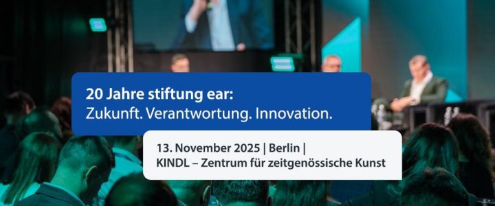 20 Jahre stiftung ear – Jubiläumsevent in Berlin (Kongress | Berlin)