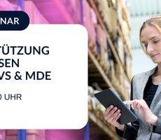 📦 Mobile Unterstützung von Lagerprozessen mit Logatronic LVS & MDE (Webinar | Online)