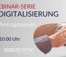 Webinar-Serie: 15 Minuten Digitalisierung – Folge 3: Digitales Antragswesen mit DocuWare (Webinar | Online)