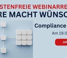 Webinarreihe – DocuWare macht wünsche wahr! Folge 2: Compliance einfach einhalten! (Webinar | Online)
