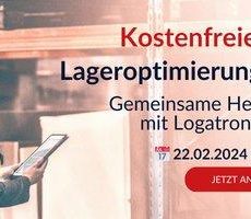Lageroptimierung leicht gemacht – Gemeinsame Herausforderungen mit Logatronic bewältigen! (Webinar | Online)