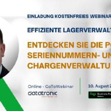 Kostenfreies Webinar: Entdecken Sie die Power der Seriennummern- und Chargenverwaltung in Sage 100 (Webinar | Online) Kostenfreies Webinar: Entdecken Sie die Power der Seriennummern- und Chargenverwaltung in Sage 100 (Webinar | Online)