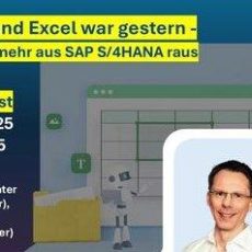 Live-Webcast „Plantafel und Excel war gestern – so holen Sie mehr aus SAP S/4HANA raus“ (Webinar | Online)