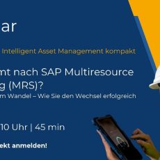 Live-Webinar: Was kommt nach SAP Multiresource Scheduling (MRS)? (Webinar | Online)