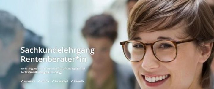Sachkundelehrgang Rentenberater*in – Heidelberg 2025/2026 (Schulung | Online)