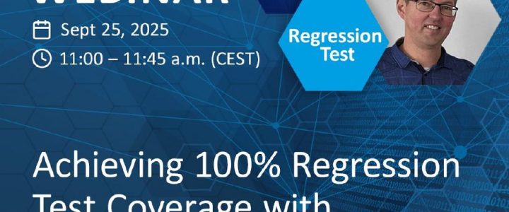 Achieving 100% Regression Test Coverage with Diagnostic Simulation (Webinar | Online)
