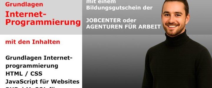 Weiterbildung mit Perspektive: Internetprogrammierung ab 15. September 2025 (Schulung | Berlin)