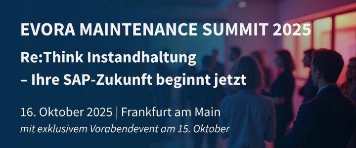 Evora Maintenance Summit 2025 (Konferenz | Frankfurt am Main)