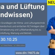 Klima und Lüftung (Grundwissen) (Schulung | Online)