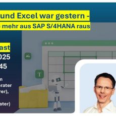 Live-Webcast „Plantafel und Excel war gestern – so holen Sie mehr aus SAP S/4HANA raus“ (Webinar | Online) Live-Webcast „Plantafel und Excel war gestern – so holen Sie mehr aus SAP S/4HANA raus“ (Webinar | Online)