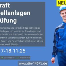 Fachkraft Feststellanlagen mit Prüfung (Schulung | Online) Fachkraft Feststellanlagen mit Prüfung (Schulung | Online)