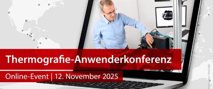 Thermografie-Anwenderkonferenz – Forschung & Entwicklung (Webinar | Online)