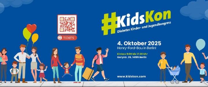 #KidsKon – Diabetes Kinder- und Jugendkongress 2025 (Kongress | Berlin)